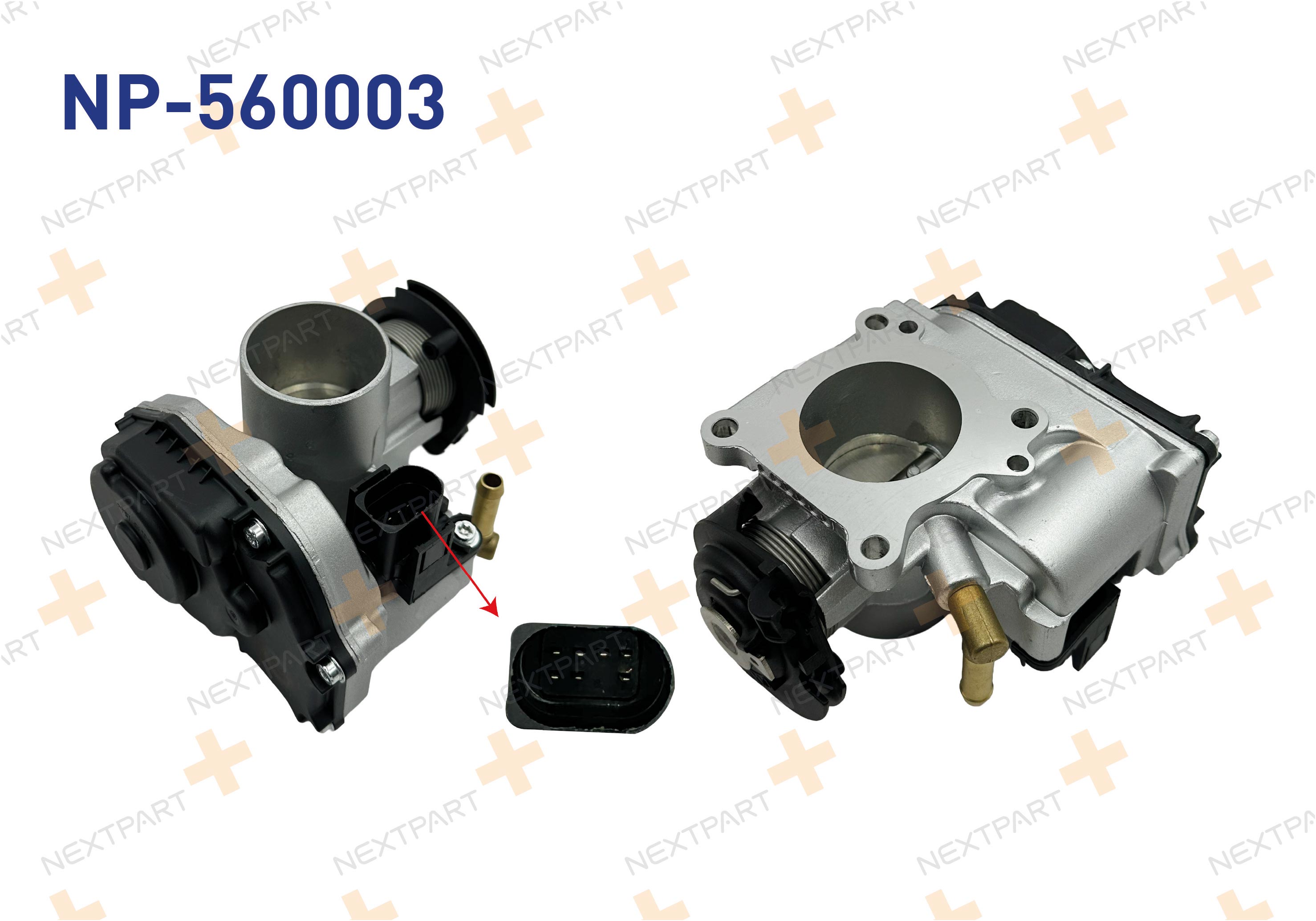 KELEBEK BOGAZI GOLF IV 1.4 1.6 (AEE AXE APE ) GOLF - OEM: 030133064F 030133064H | Alt: 408-237-130-002Z 556104