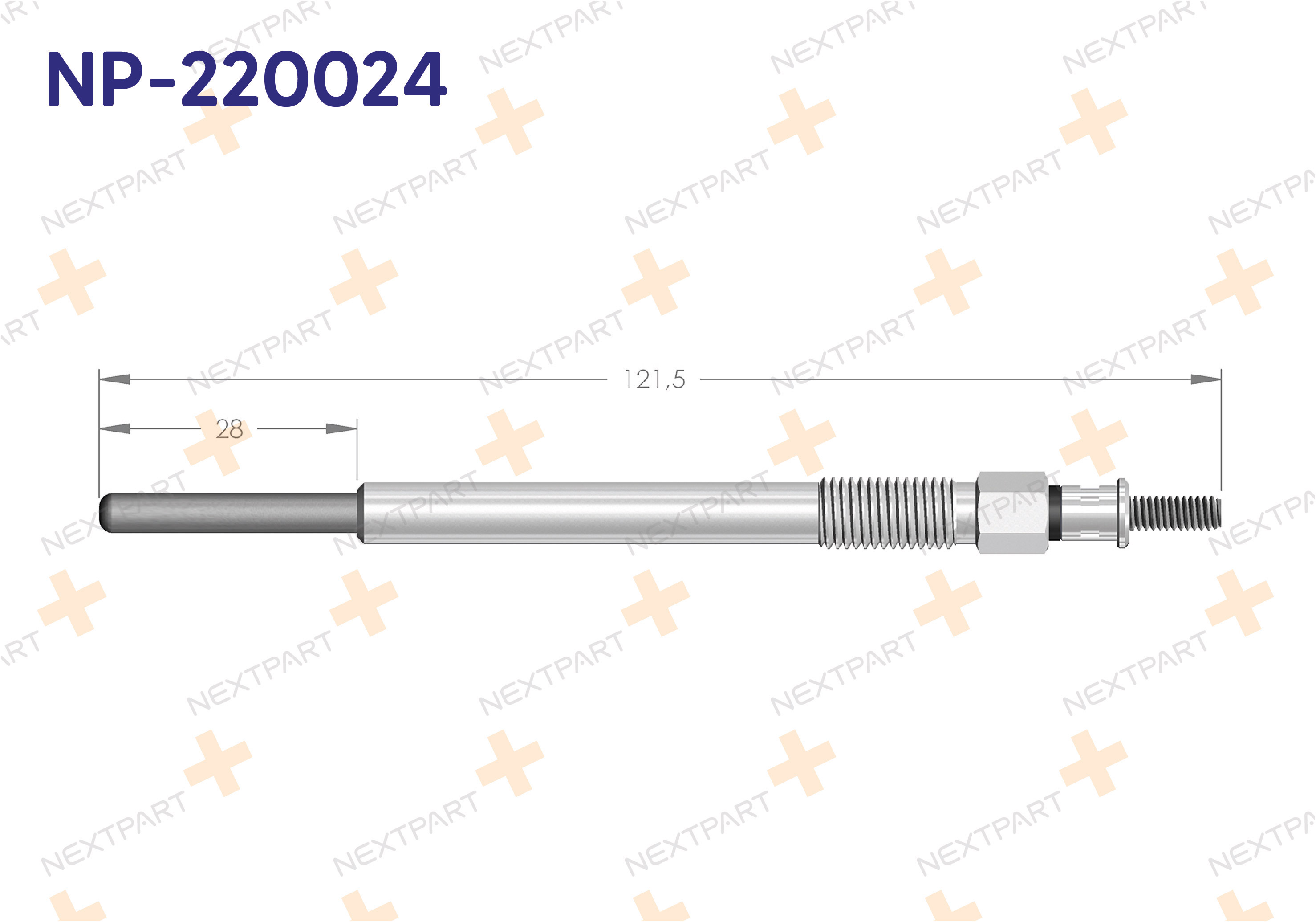 KIZDIRMA BUJISI 206 C2 C3 1.4 HDI 307 PARTNER BERLINGO C4 C5 1.6 HDI FIESTA FOCUS 1.4 1.6 TDCI FOCUS FIESTA C2 C3 C4 C5 - OEM: 596012 5960 19 | Alt: 0 250 204 001 GLP059