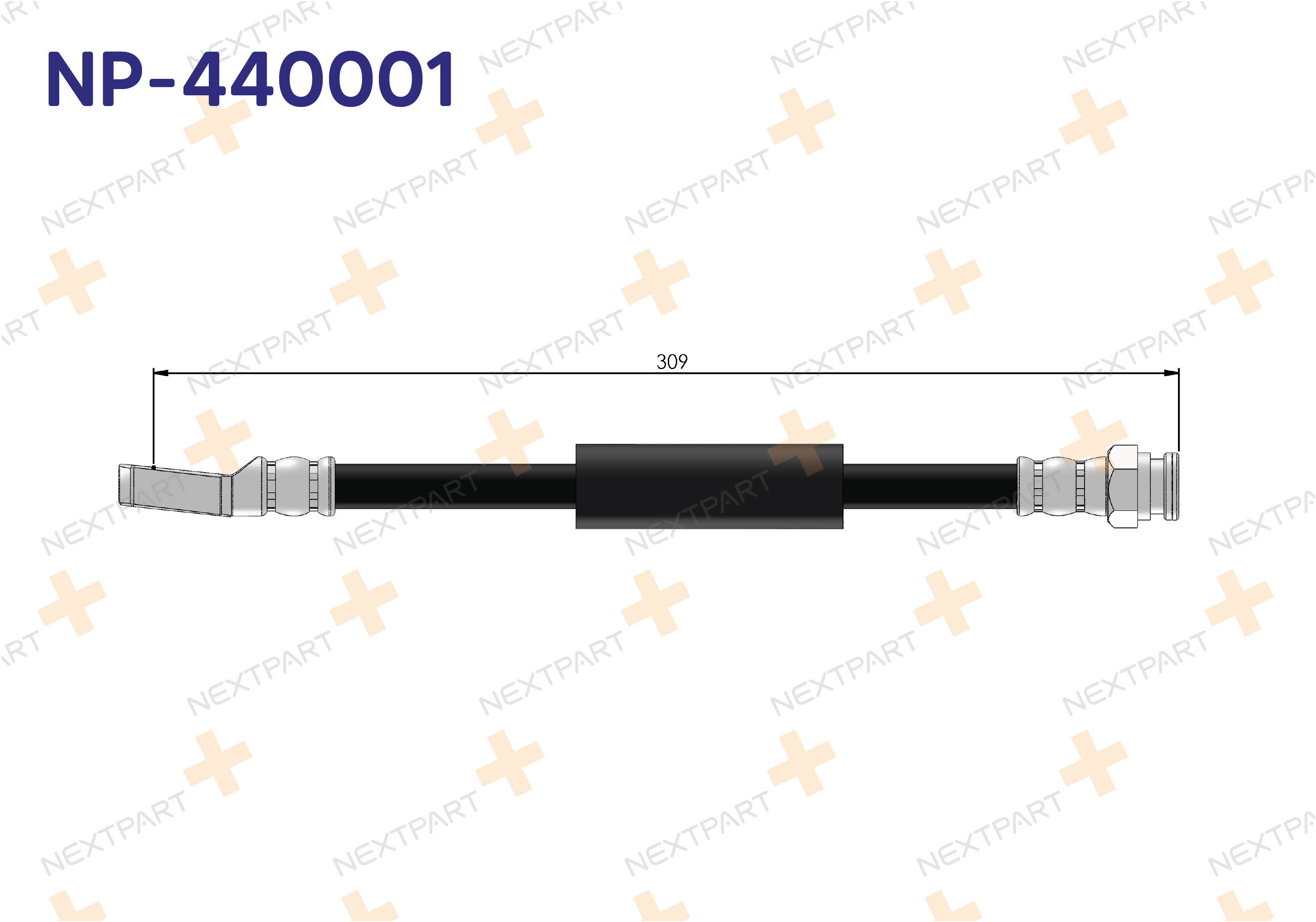 FREN HORTUMU ON M131 DKS 1600 YM - OEM: 5941344 | Alt: 5941344