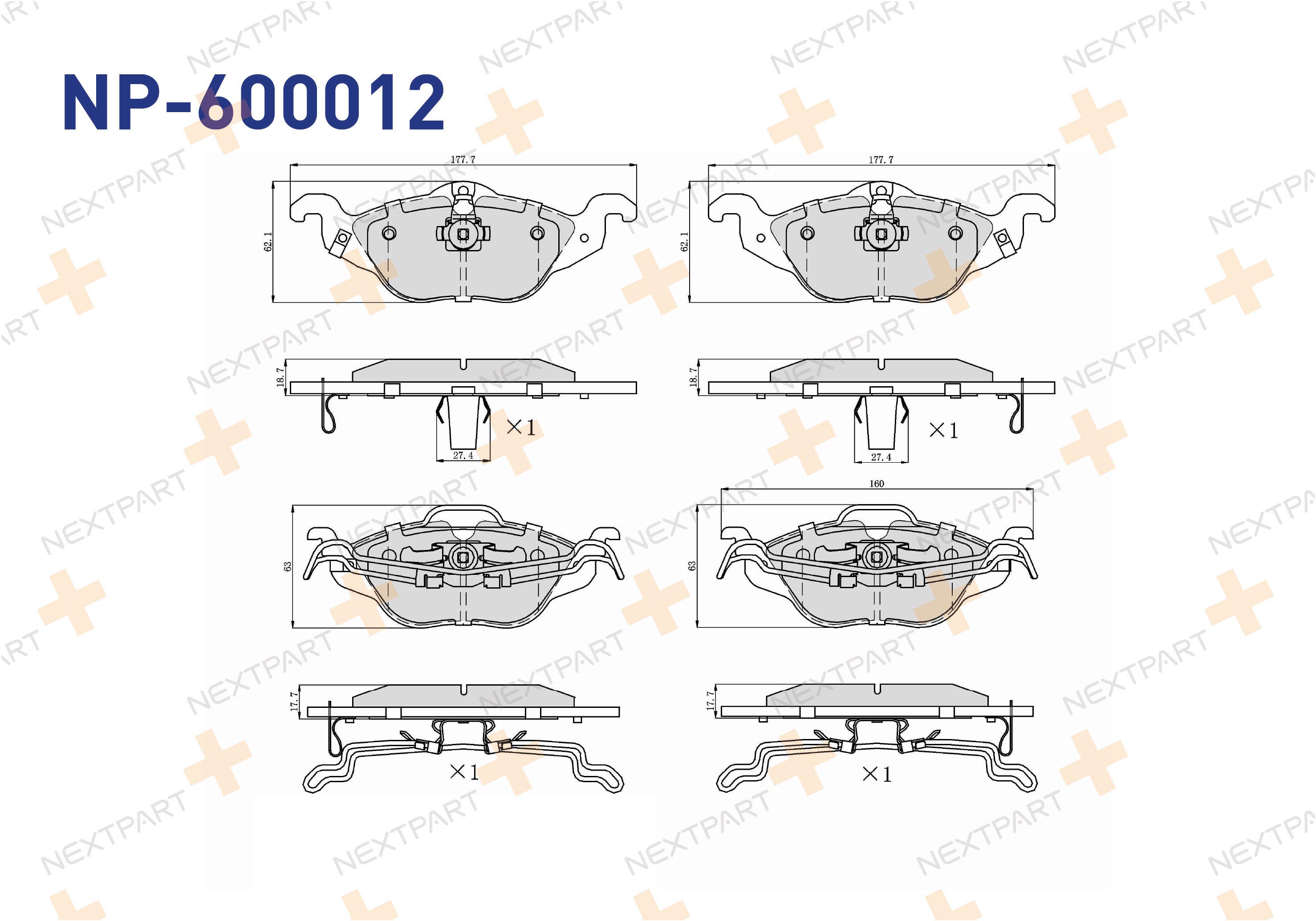 FREN BALATASI ON ASTRA G (1998>2009) ASTRA - OEM: 90544025 9195144 | Alt: 37065 37065OE