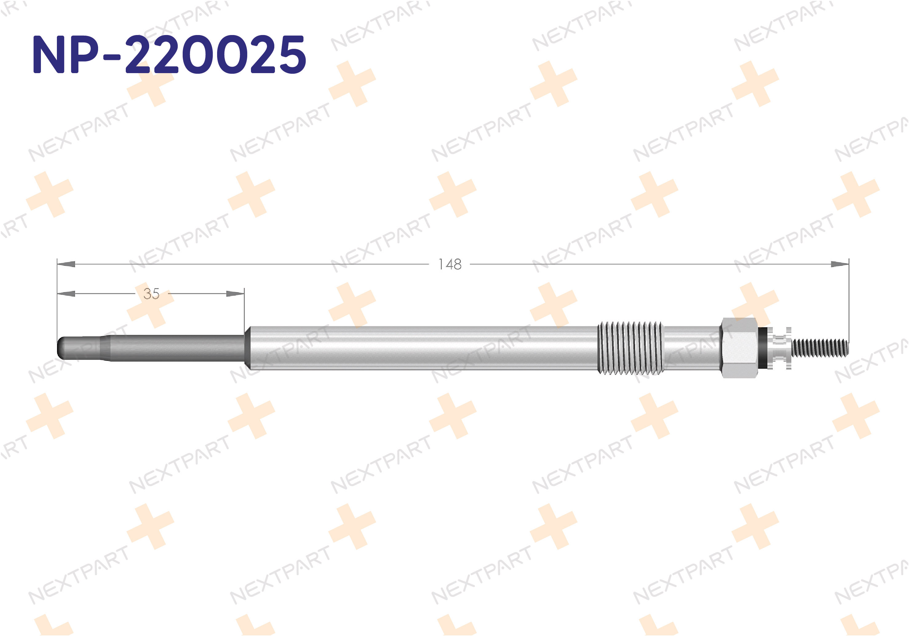 KIZDIRMA BUJISI BOXER JUMPER 2.2 HDI TRANSIT V184 V347 V362 V363 2.2 TDCI TRANSIT JUMPER - OEM: 596088 5960 88 | Alt: 0 250 202 130 GLP051