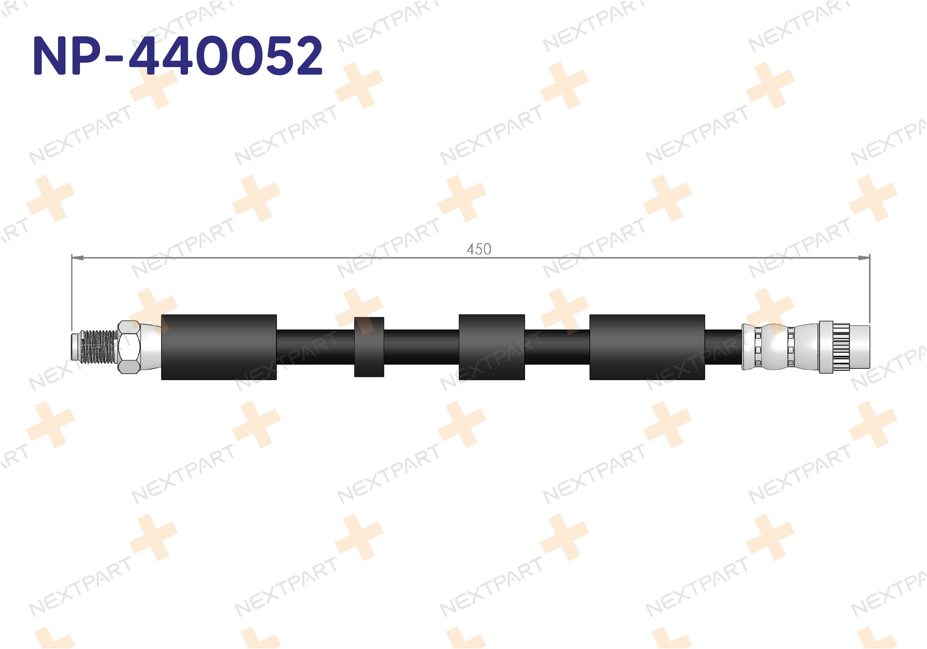 FREN HORTUMU ON PARTNER BERLINGO 2008- BERLINGO PARTNER - OEM: 4806.G4 4806 G4 | Alt: 4806 G4 400663333522