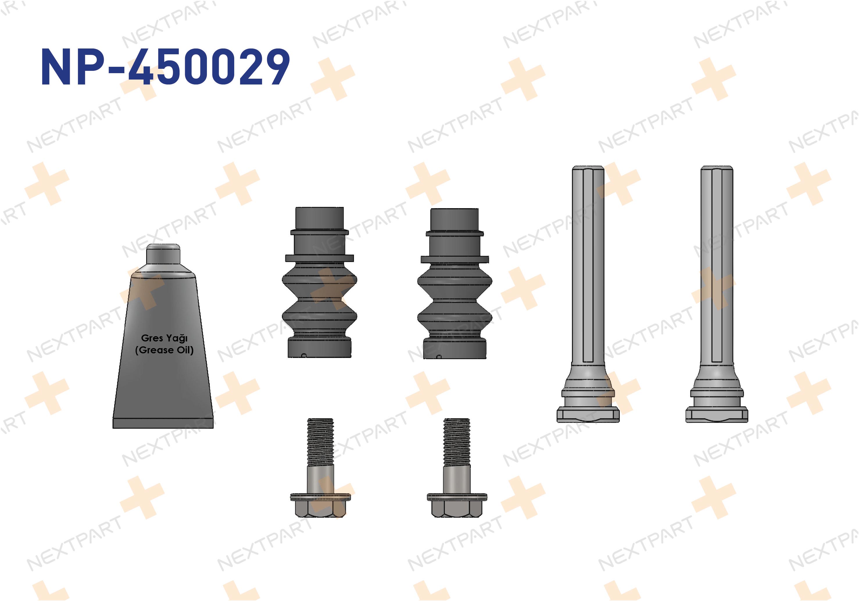FREN KALIPER TAMIR TAKIMI CIVATALI ON ARKA CLIO V 208 2008 308 3008 508 5008 PARTNER RIFTER C4 BERLIN GO CORSA F ASTRA L CLIO ASTRA CORSA C4 208 308 - OEM: 123036715R 123037092R | Alt: 123037092R 1609000180