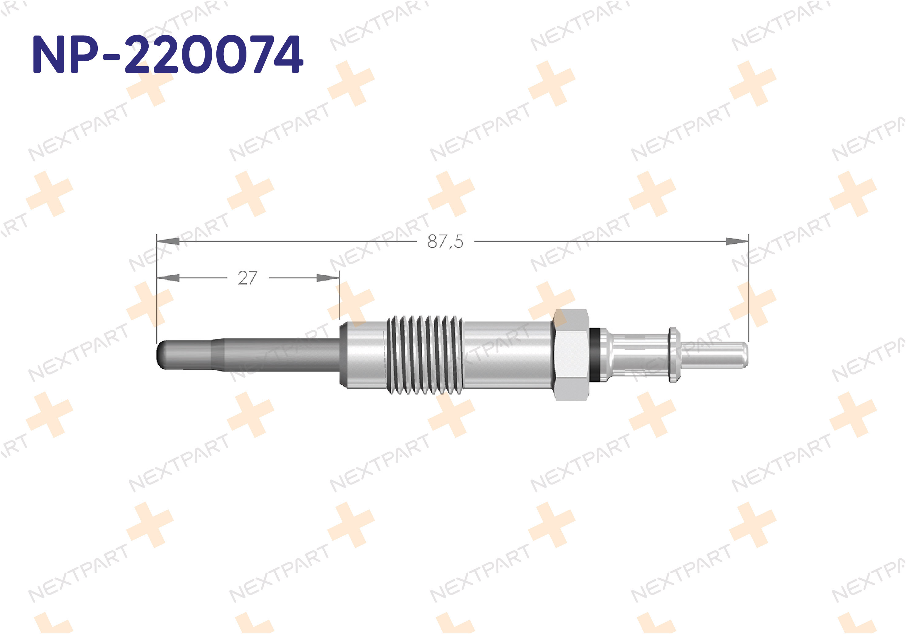 KIZDIRMA BUJISI E SERISI (W210) SPRINTER (901 902 903 904) - OEM: 401442702516 001 159 26 01 | Alt: 0 250 202 026 0 250 202 140