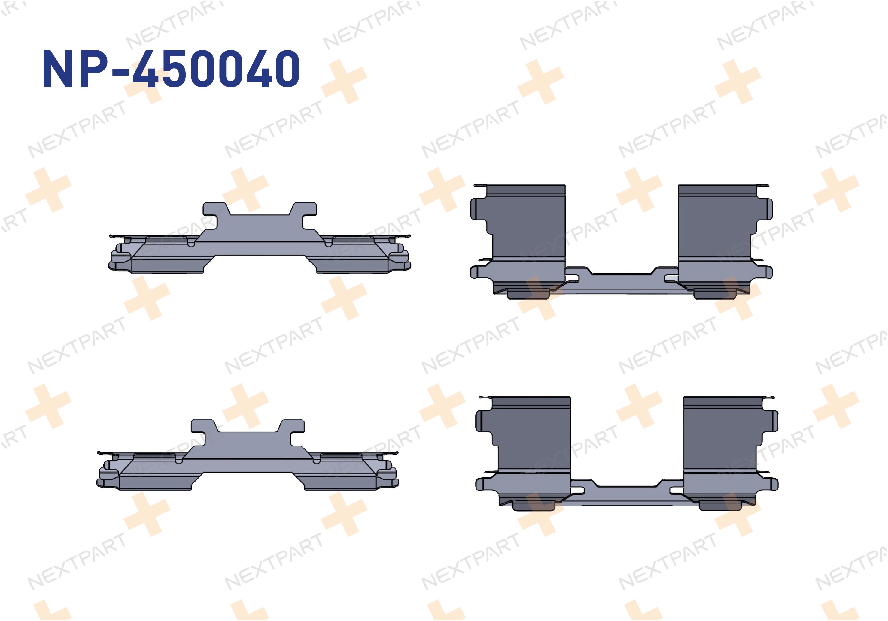 FREN KALIPER BALATA SACI TAKIM CRAFTER SPRINTER - OEM: 401387201944 55303-70A00 | Alt: P 078124 30-F81-A