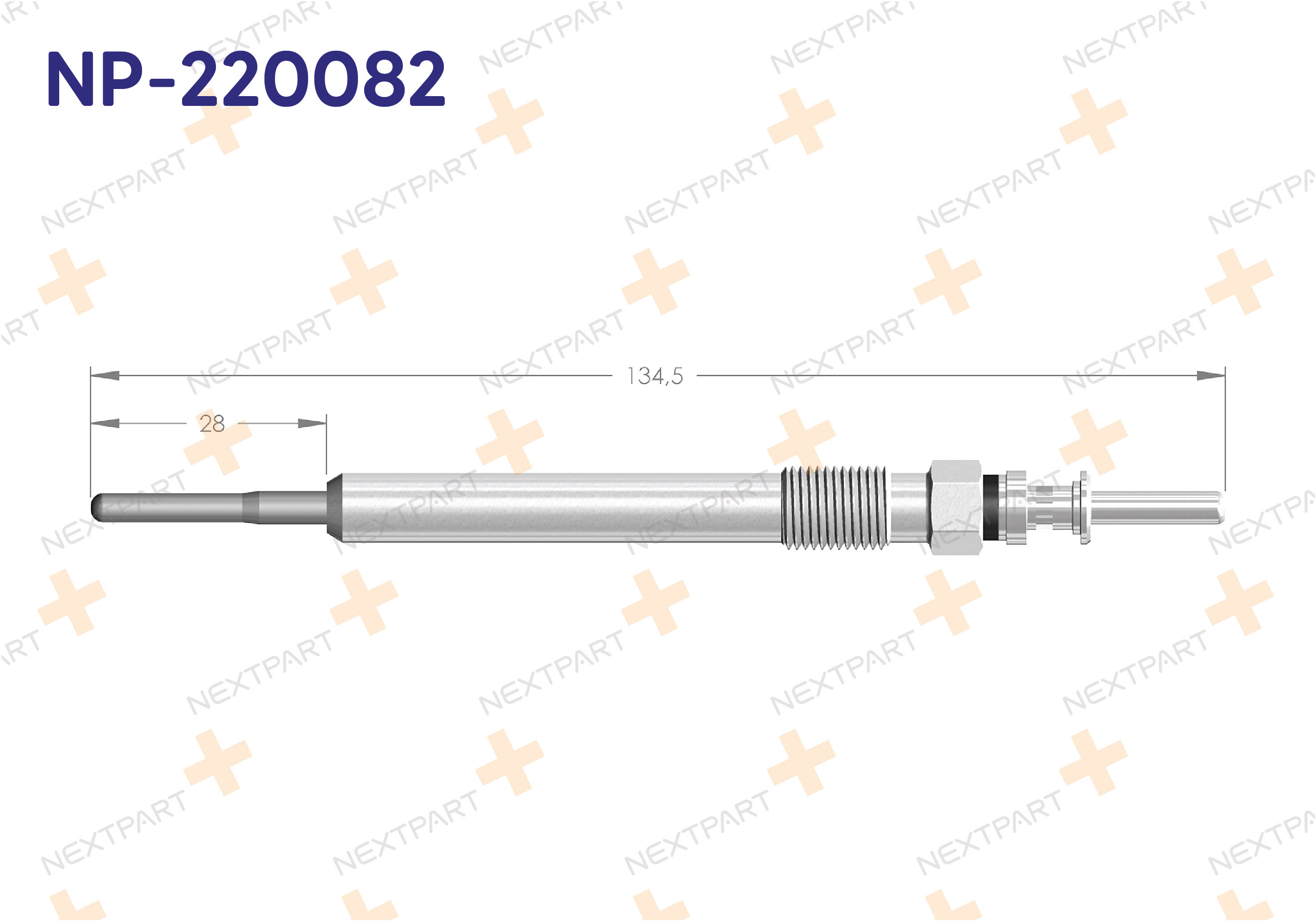 KIZDIRMA BUJISI 1 SERISI (E81 E87 F20 F21) 3 SERISI (E90 F30) 5 SERISI (F10 G30) X1 (E84 F48) X3 (E83) AURIS 1.6 D4-D - OEM: 12230035934 12237803368 | Alt: 2502300 2502301