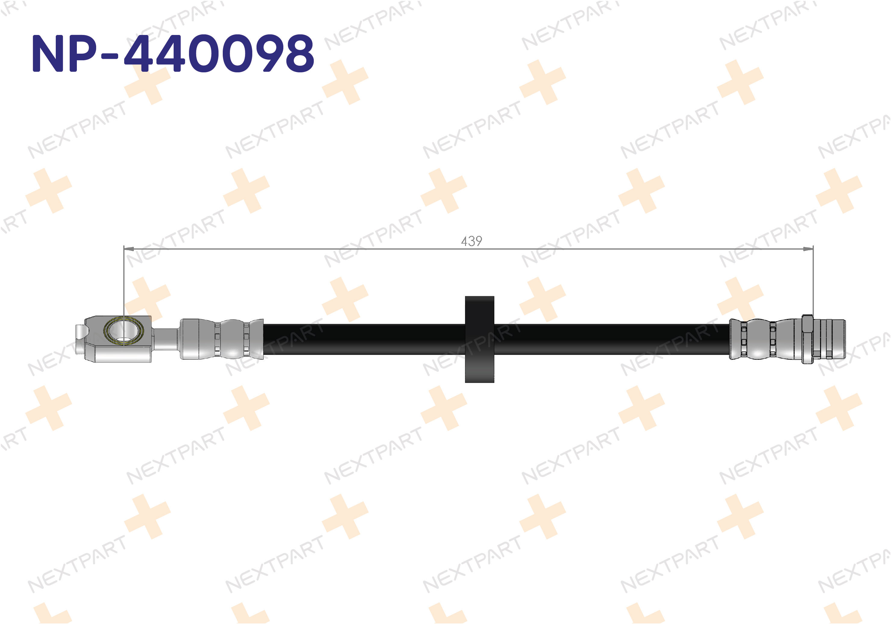 FREN HORTUMU ON GOLF IV 1998-2005 A3 1996-2003 LEON 1999-2006 OCTAVIA 1996-2010 GOLF OCTAVIA A3 LEON - OEM: 1J0 611 701 332293723731 | Alt: HOS3152 24514304393