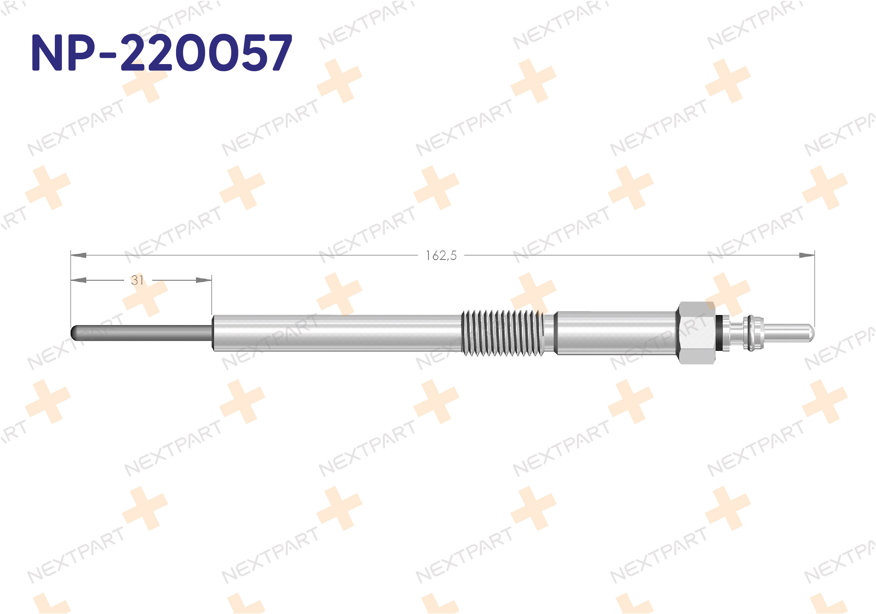 KIZDIRMA BUJISI CIVIC HR-V 1.6 I-DTEC ACCORD CR-V 2.2 I-CTDİ CIVIC ACCORD CR-V - OEM: 401442712849 12291-RBD-E01 | Alt: CP 53 0 250 213 016
